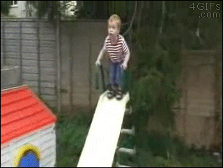 Kid-slide-jump-fail
